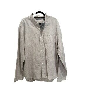 New Michael Bastian Shirt Size XXL Button Down Linen Cotton $148